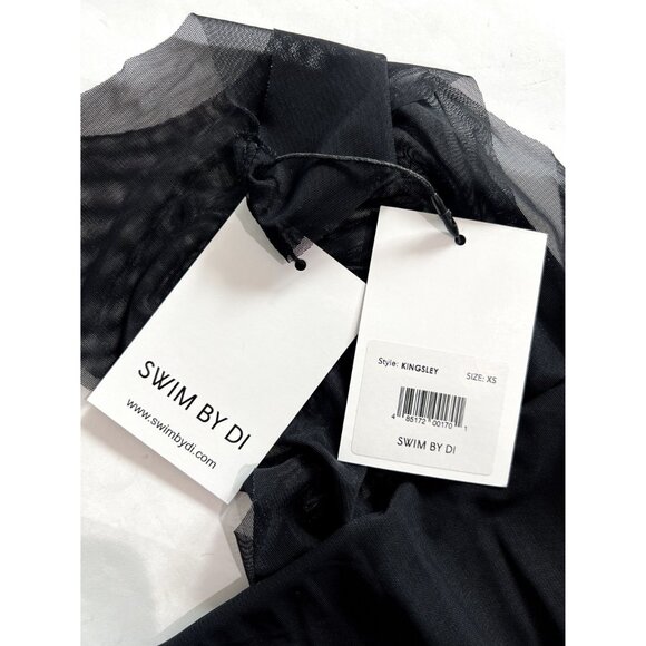 SWIM BY DI Kingsley Mesh Cover-Up Dress in Black - Picture 4 of 4